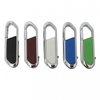 Wholesale colorful metal 1gb-64gb usb pen drive with mountaineering buckle design