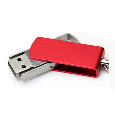 New premium metal usb token flash drive stick with key ring